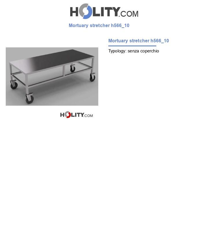 Mortuary stretcher h566_10