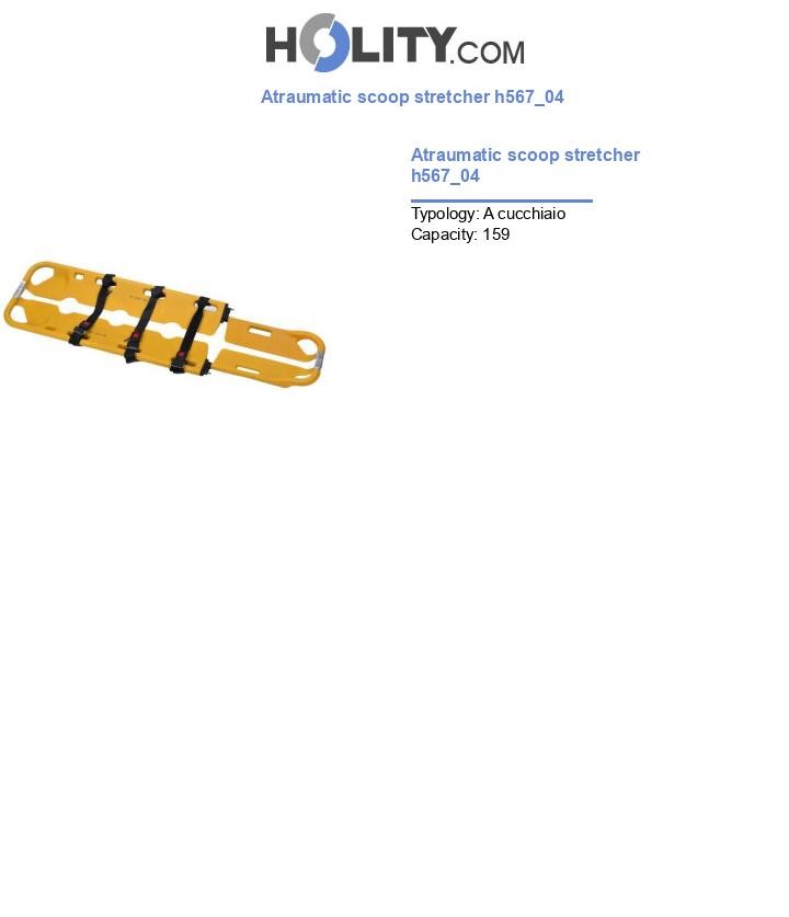 Atraumatic scoop stretcher h567_04