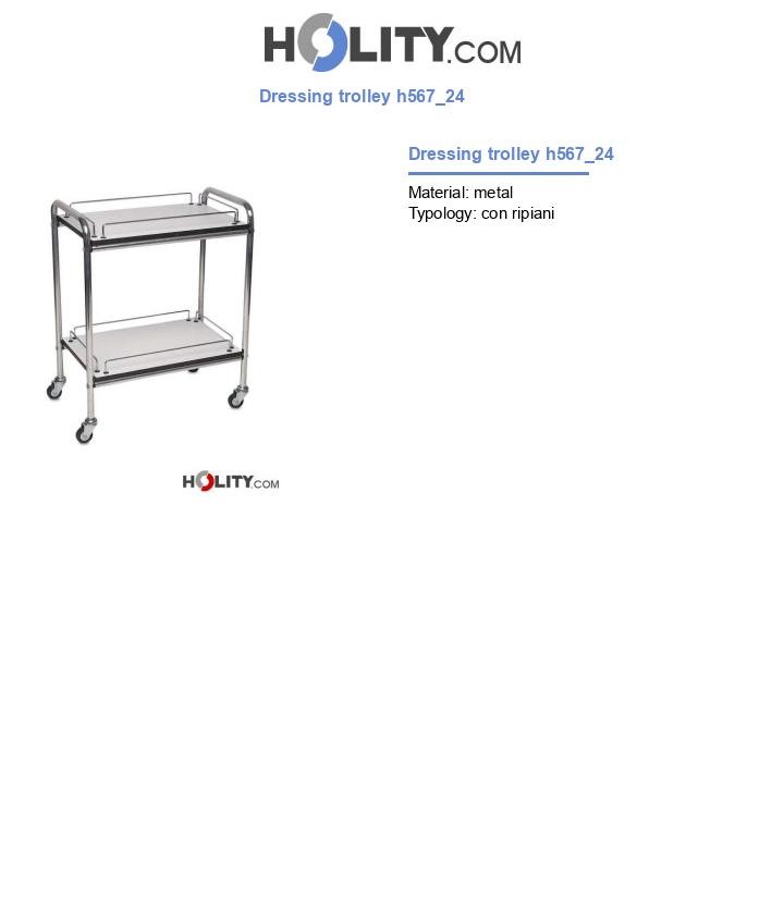 Dressing trolley h567_24