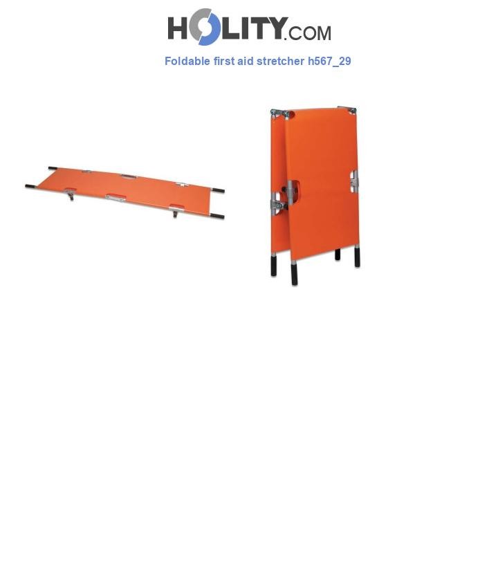 Foldable first aid stretcher h567_29