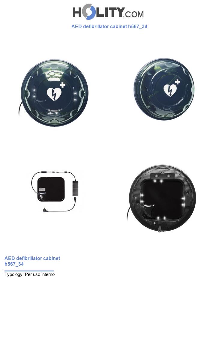 AED defibrillator cabinet h567_34