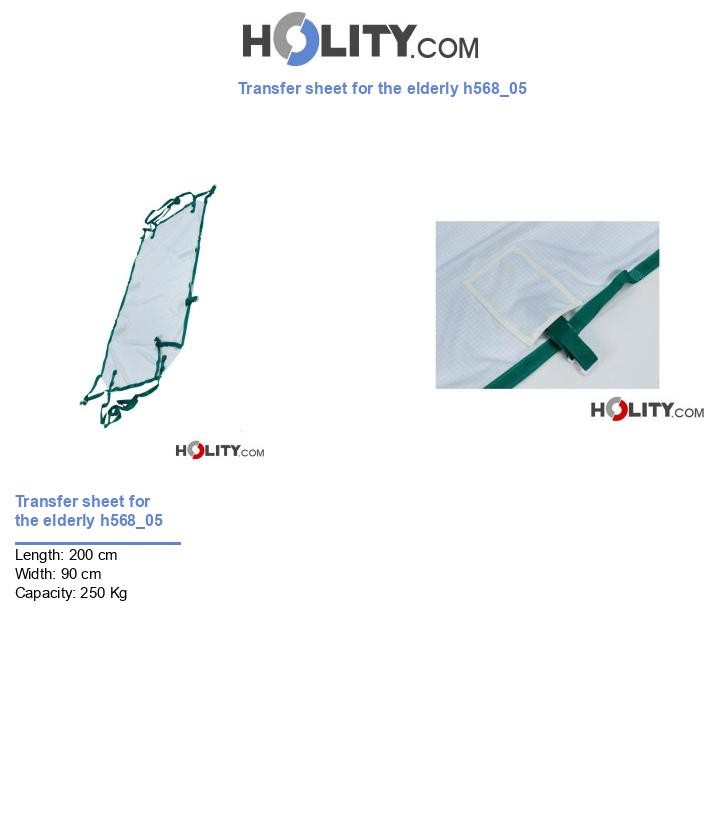 Transfer sheet for the elderly h568_05