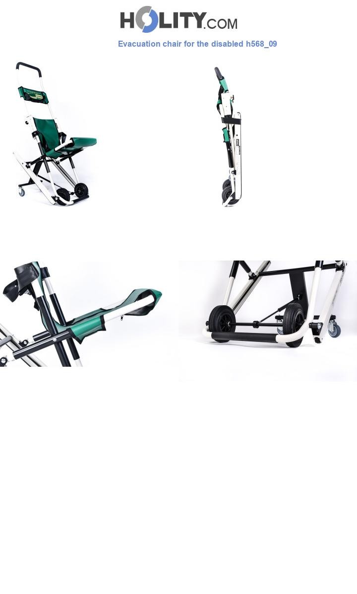 Evacuation chair for the disabled h568_09