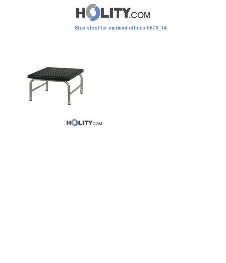 Step stool for medical offices h573_14