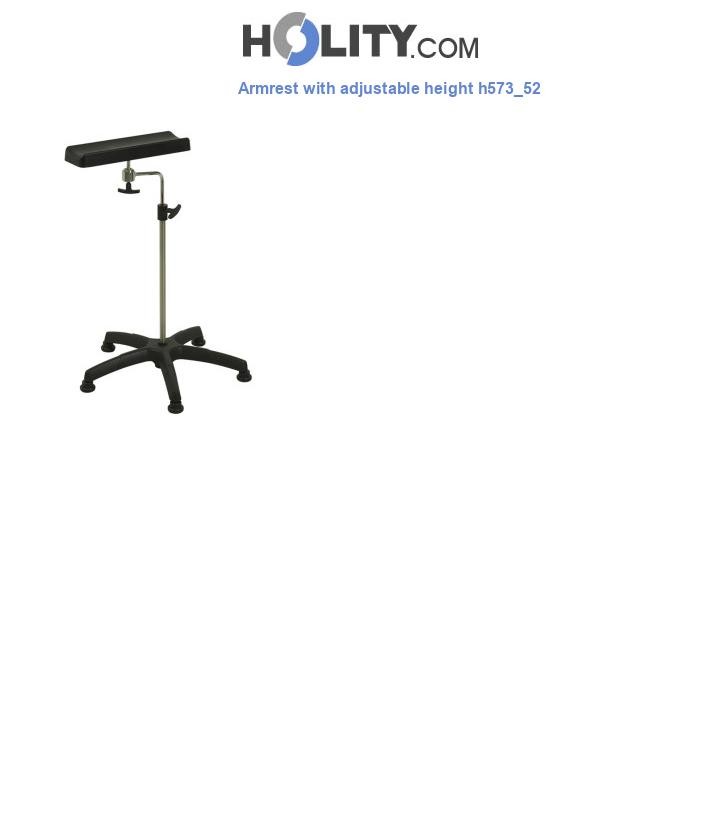 Armrest with adjustable height h573_52