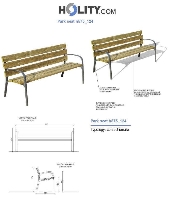 Park seat h575_124