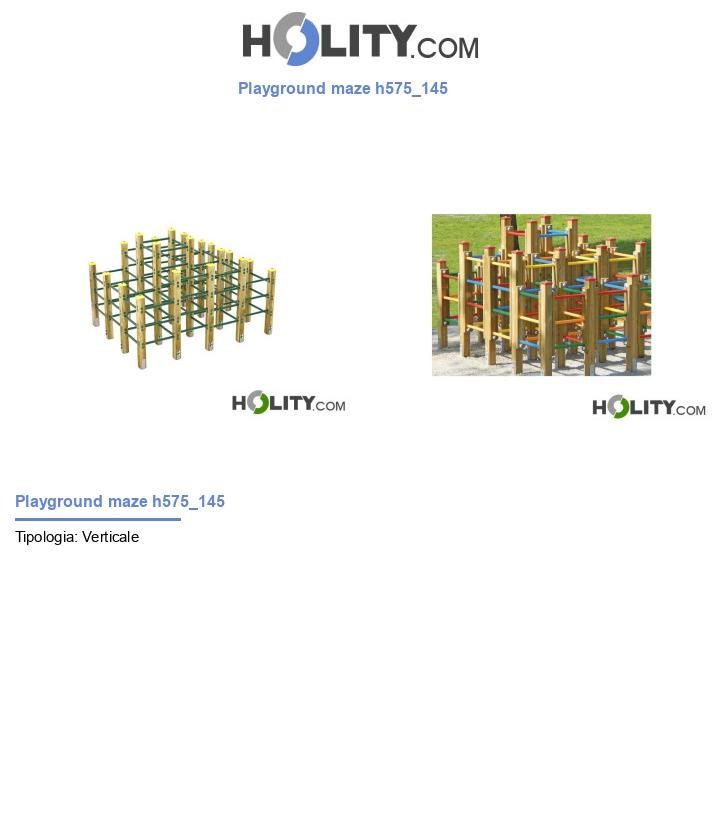 Playground maze h575_145