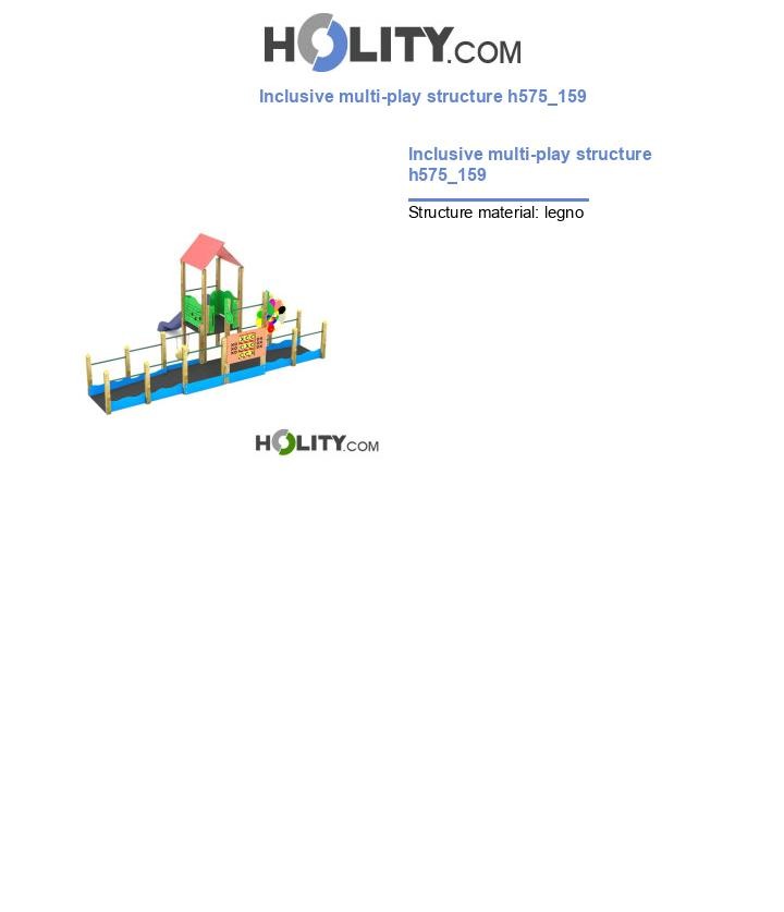 Inclusive multi-play structure h575_159