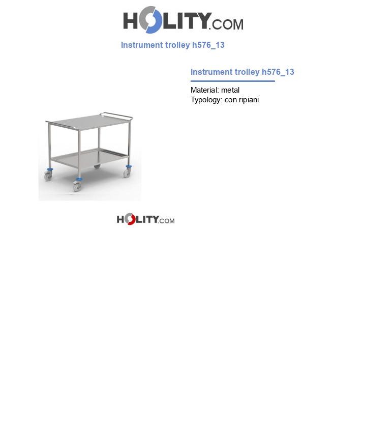 Instrument trolley h576_13