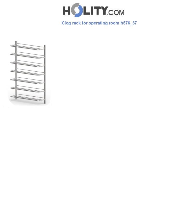 Clog rack for operating room h576_37