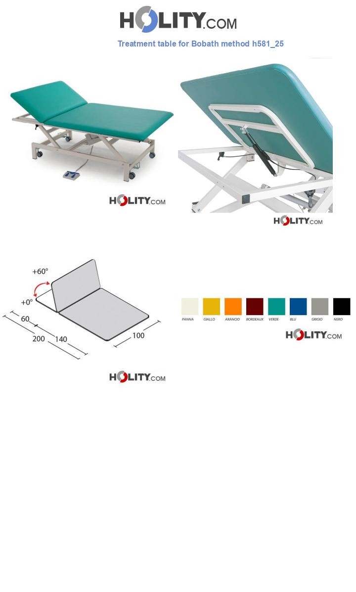 Treatment table for Bobath method h581_25