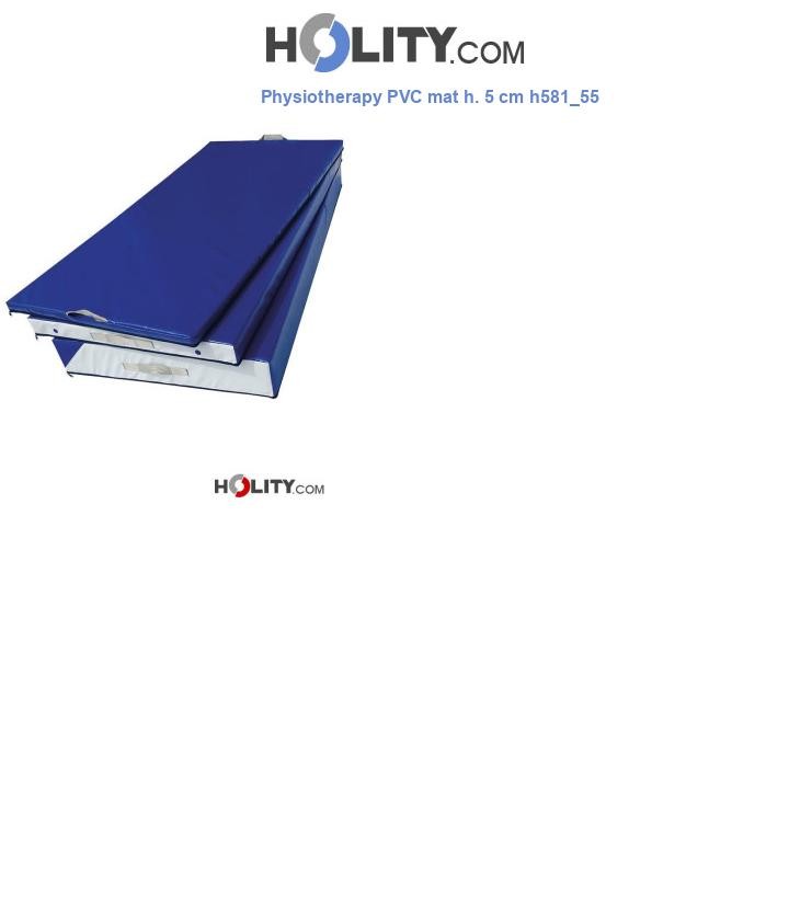 Physiotherapy PVC mat h. 5 cm h581_55