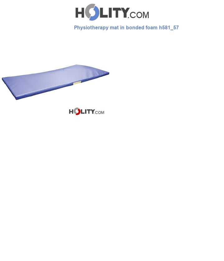 Physiotherapy mat in bonded foam h581_57