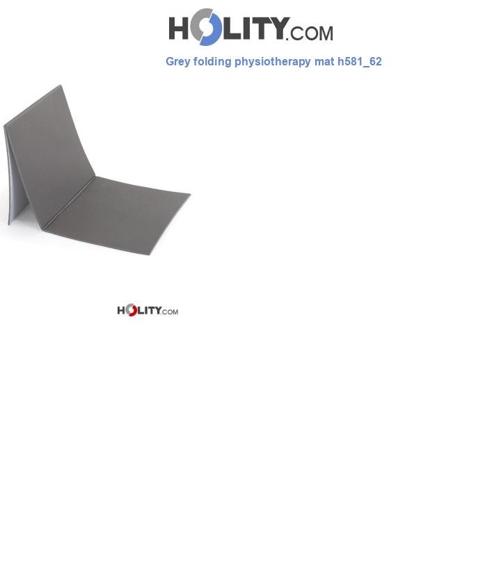 Grey folding physiotherapy mat h581_62