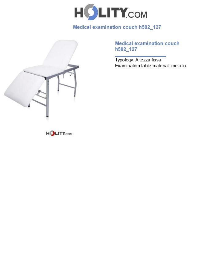 Medical examination couch h582_127