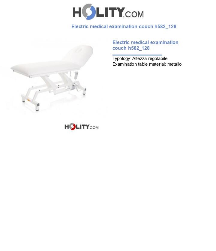 Electric medical examination couch h582_128