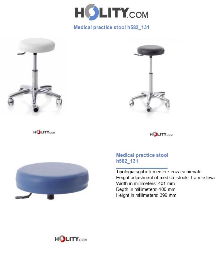 Medical practice stool h582_131