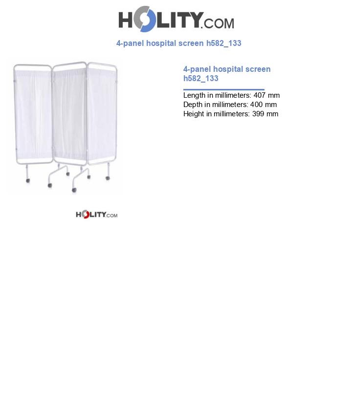 4-panel hospital screen h582_133