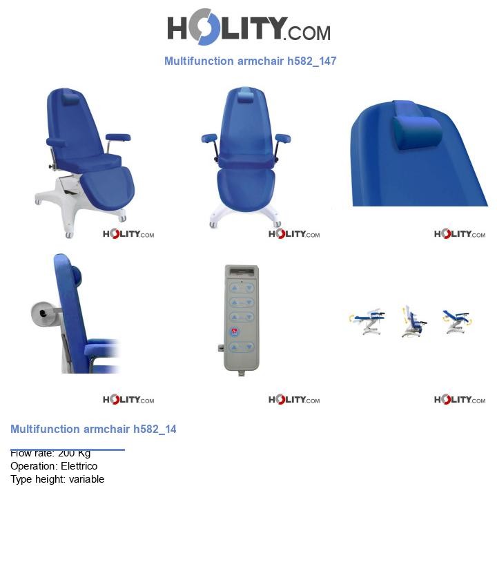 Multifunction armchair h582_147