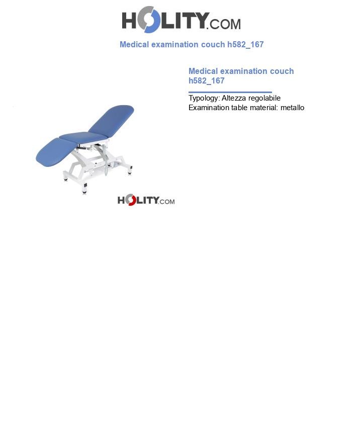 Medical examination couch h582_167