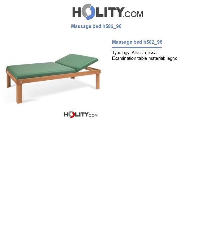 Massage bed h582_96