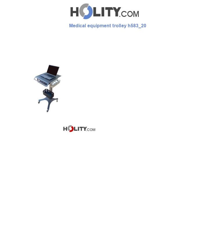 Medical equipment trolley h583_20