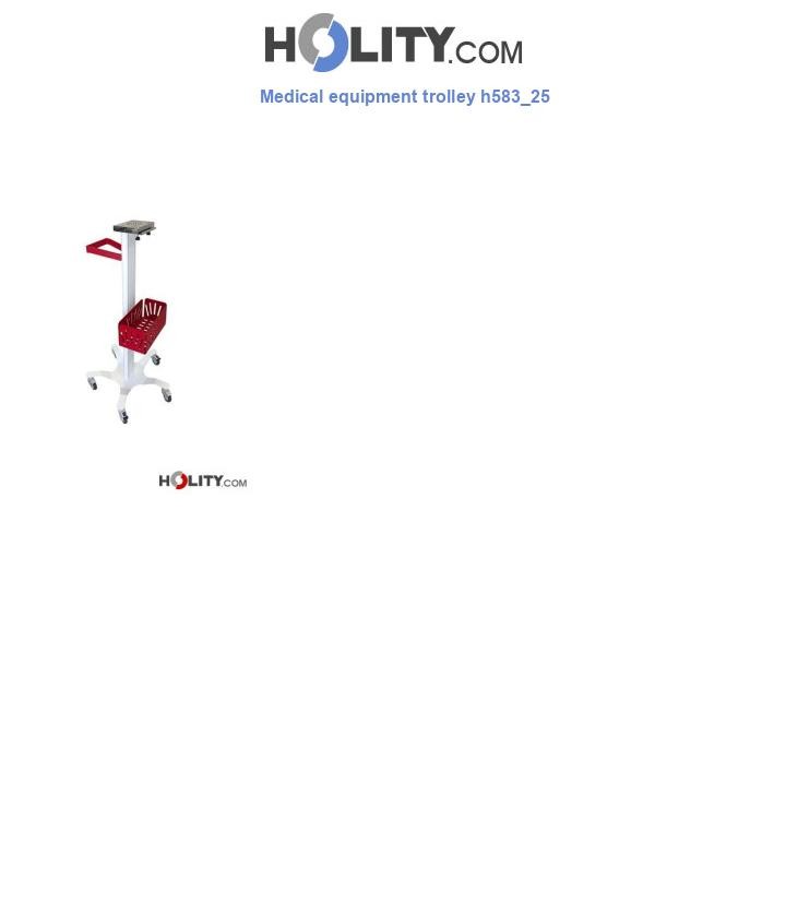 Medical equipment trolley h583_25
