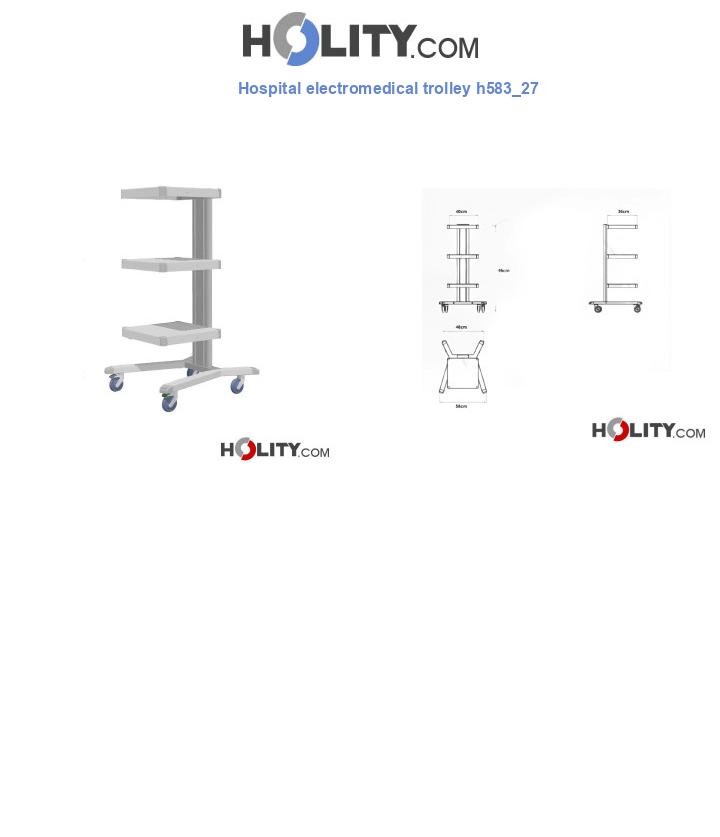 Hospital electromedical trolley h583_27
