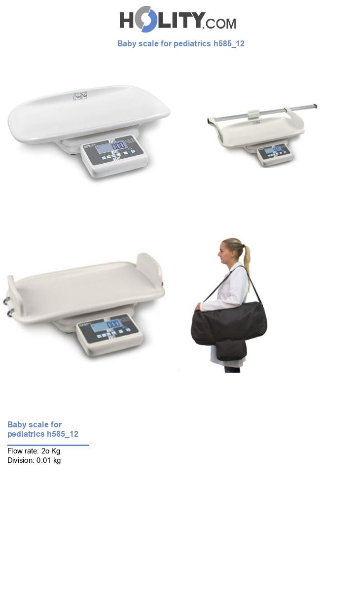 Baby scale for pediatrics h585_12