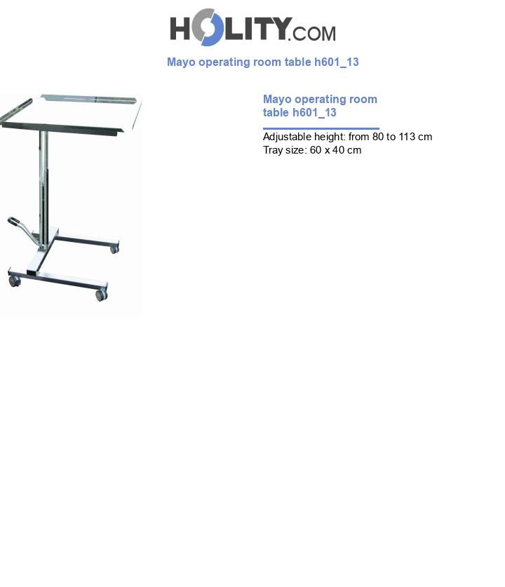 Mayo operating room table h601_13
