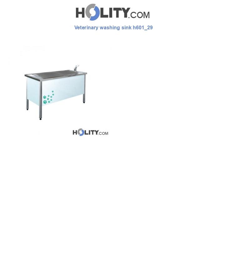 Veterinary washing sink h601_29
