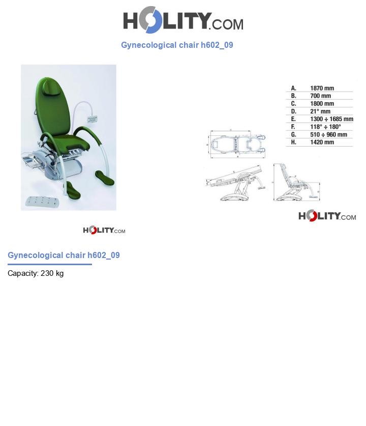 Gynecological chair h602_09