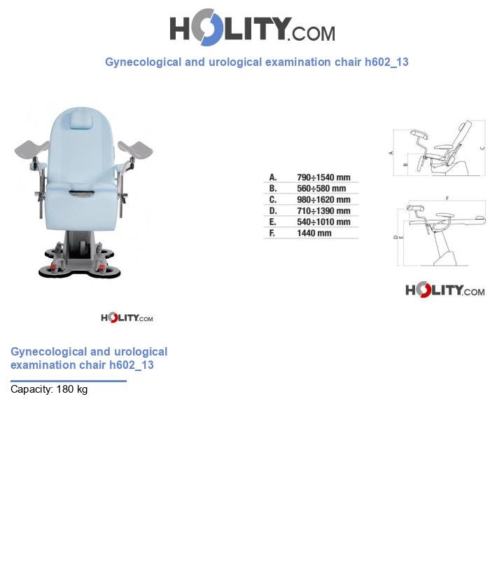 Gynecological and urological examination chair h602_13