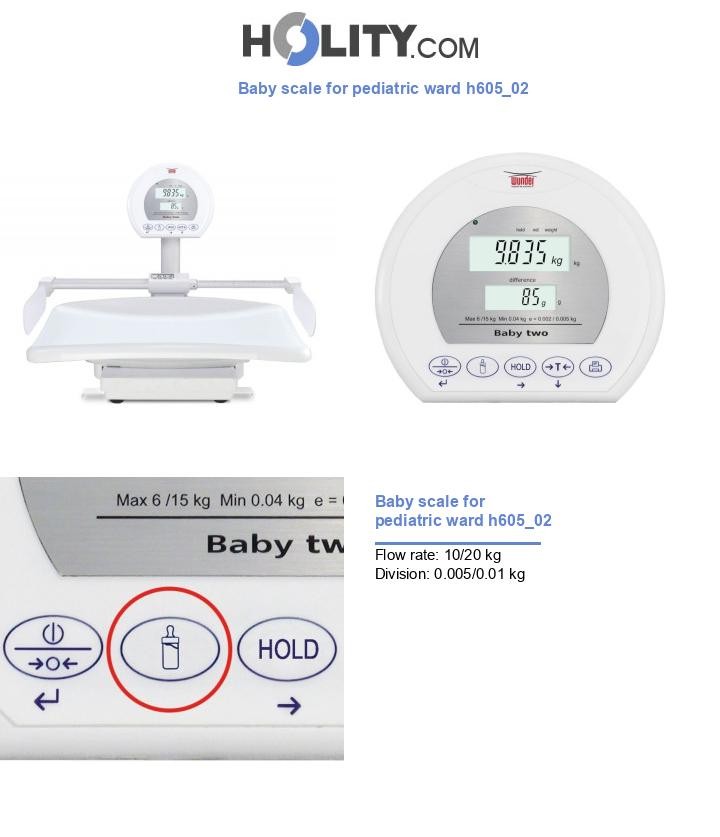 Baby scale for pediatric ward h605_02