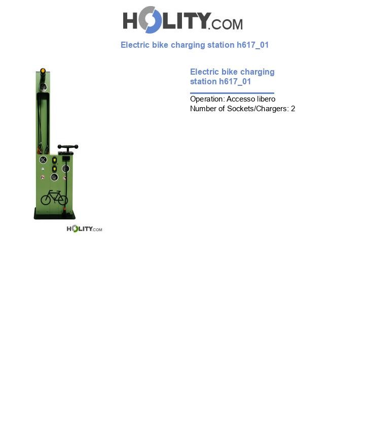 Electric bike charging station h617_01