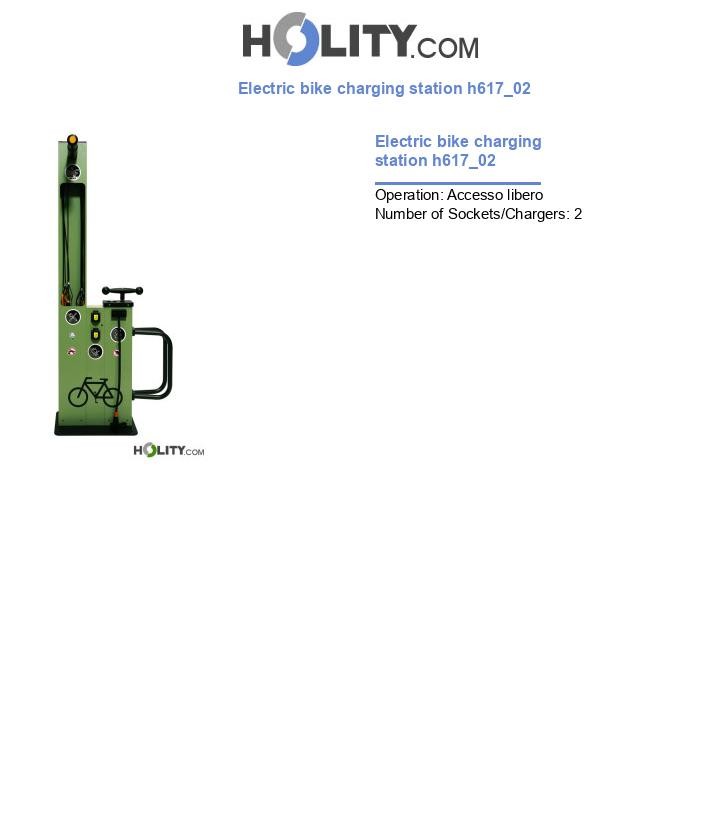 Electric bike charging station h617_02