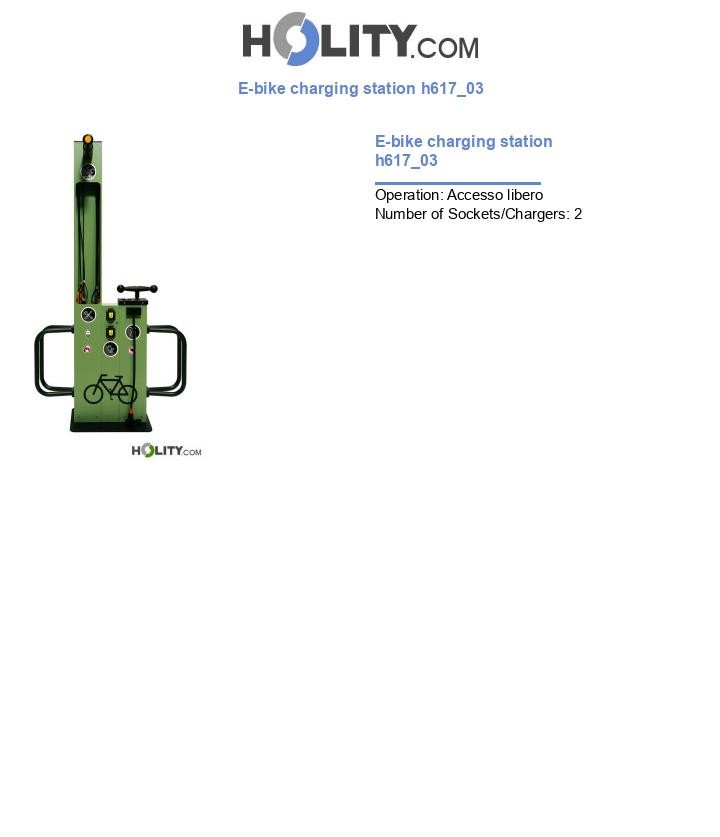 E-bike charging station h617_03