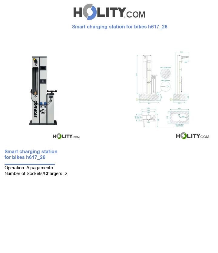 Smart charging station for bikes h617_26