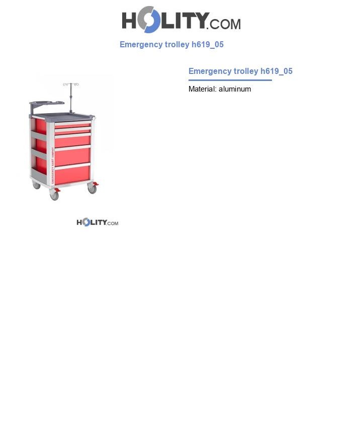 Emergency trolley h619_05