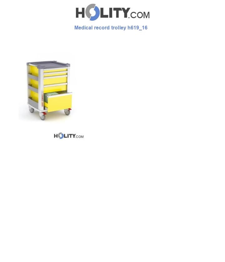 Medical record trolley h619_16