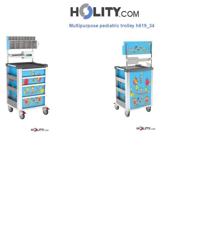 Multipurpose pediatric trolley h619_34