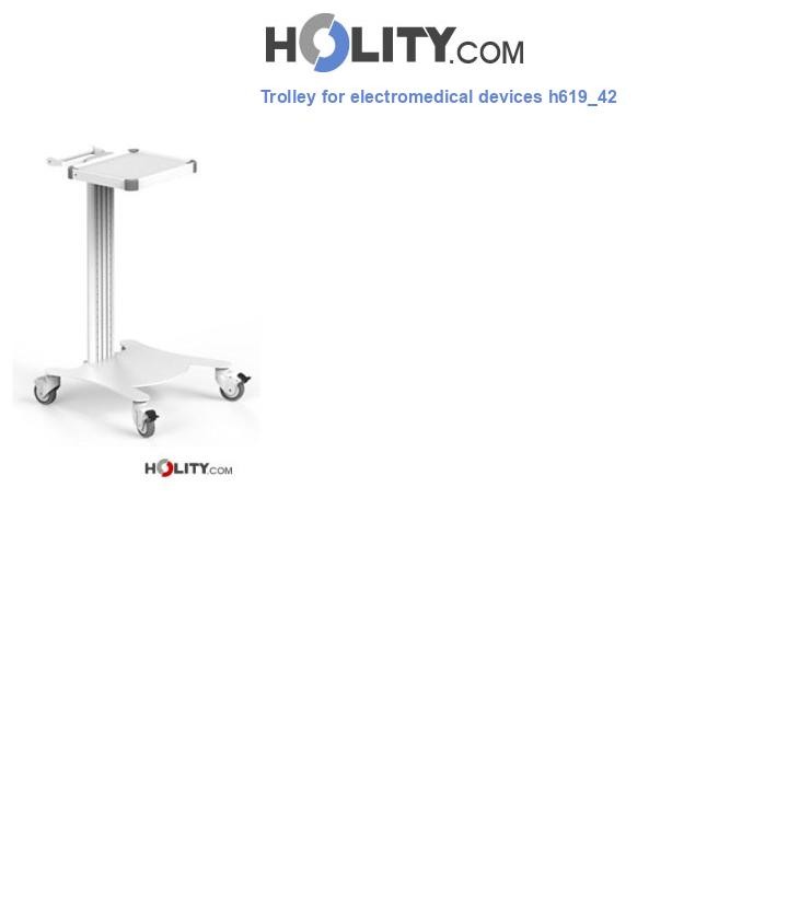 Trolley for electromedical devices h619_42