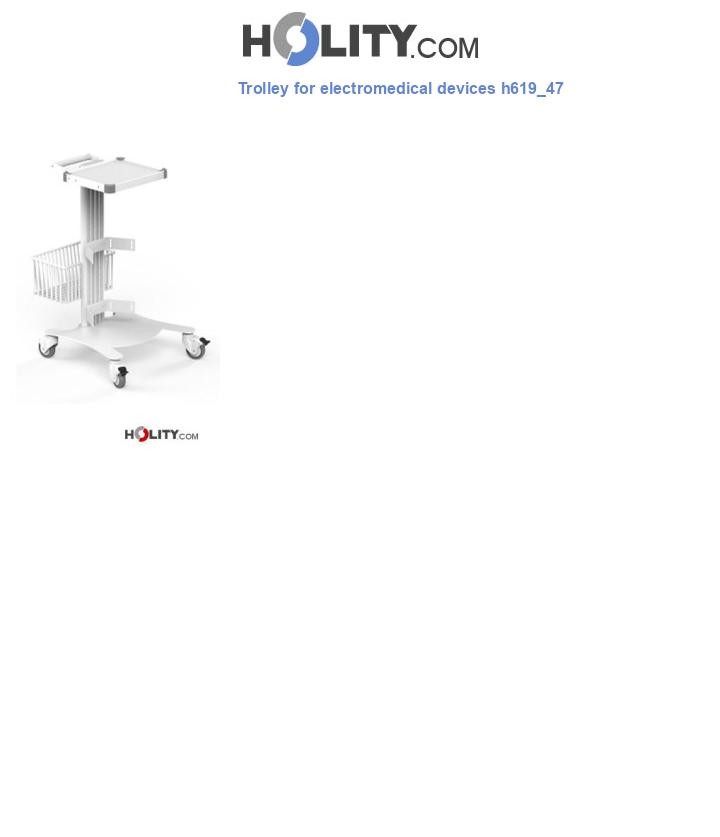 Trolley for electromedical devices h619_47