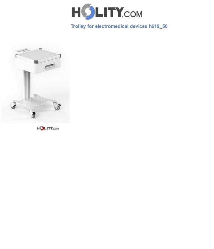 Trolley for electromedical devices h619_50
