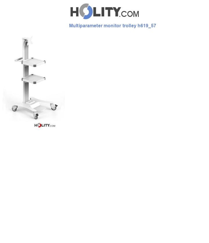 Multiparameter monitor trolley h619_57