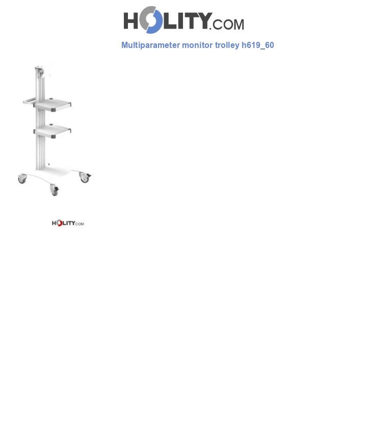 Multiparameter monitor trolley h619_60