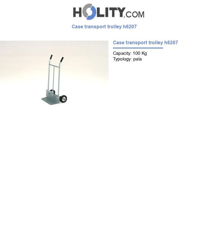 Case transport trolley h6207