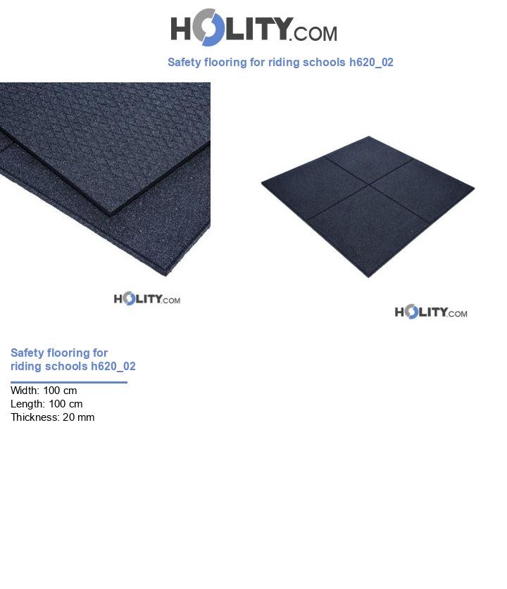 Safety flooring for riding schools h620_02