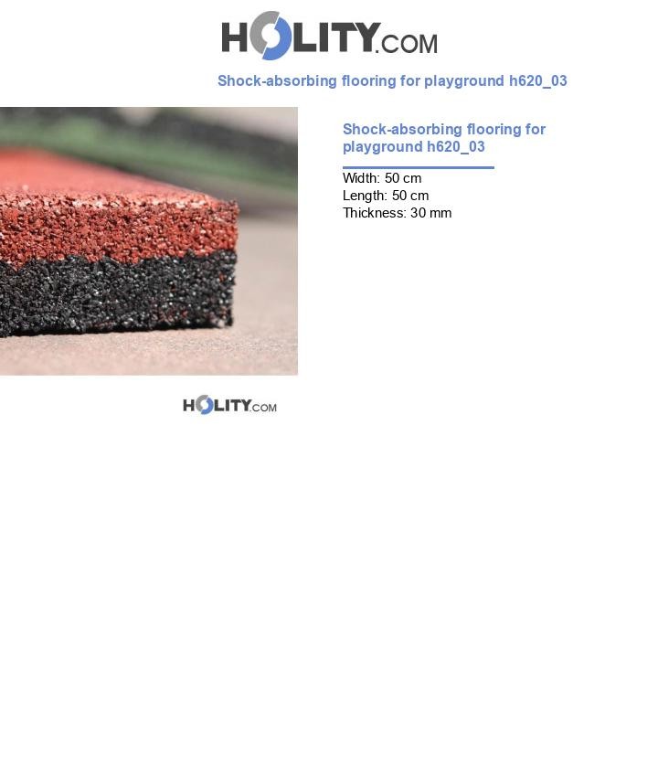 Shock-absorbing flooring for playground h620_03