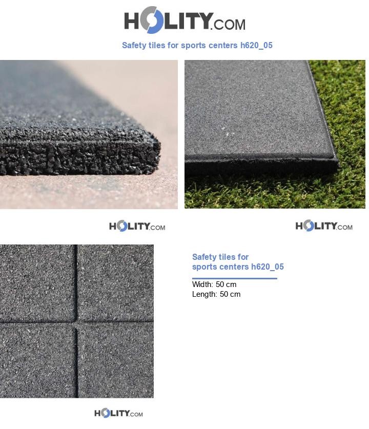 Safety tiles for sports centers h620_05